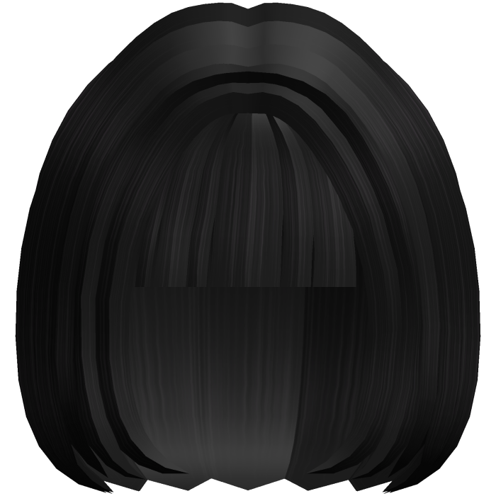 Dolly Short Hime Hair (Black)