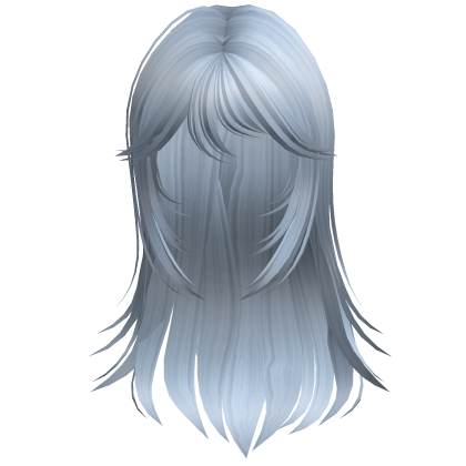 Wispy Horror Protagonist Hair Sky Blue