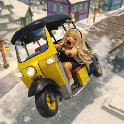 (test) dangerous tuk tuk driving