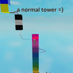 Infinite towers of space (alpha)(tower of wow)