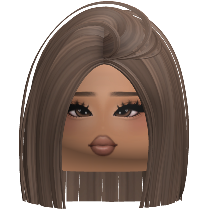 Straight Short Baddie Bob (Brown)