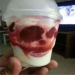 evil scaryice cream