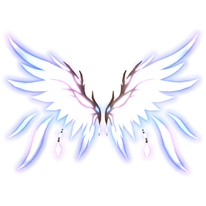 New!! Glowing Huge White Bird Wings 