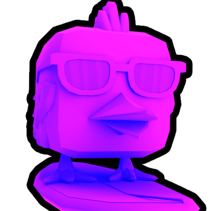 Galaxy Surfer Duck