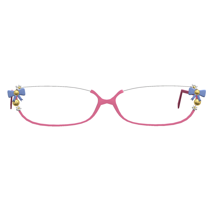 kawaii pink igari harajuku glasses