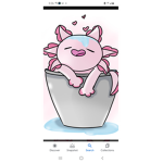 Axolotl fan club like and sub to daulingo