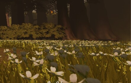 house in a field of flowers (SHOWCASE)