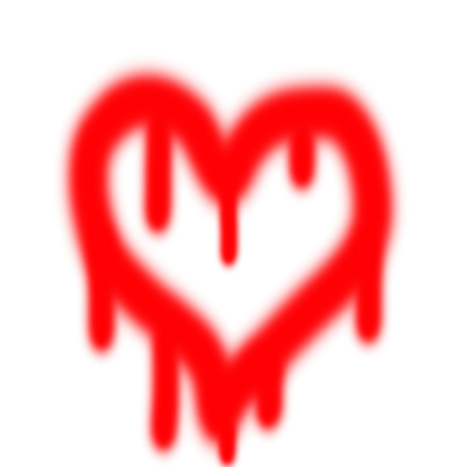 heart graffiti Roblox decal
