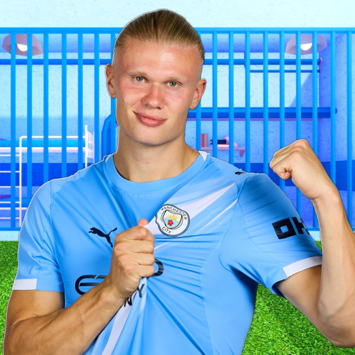 ERLING HAALAND ESCAPE! PRISON RUN! (Obby)