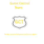 Game Control Team