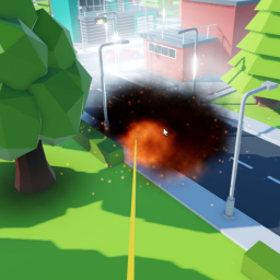 Friendly Robloxians Fight Zombies