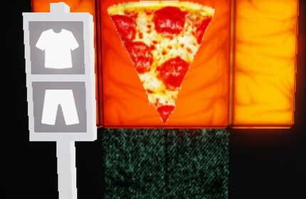 Pizza's clothing