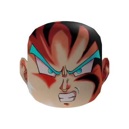 DBL Kaioken Super Blue Goku Face | Roblox Item - Rolimon's
