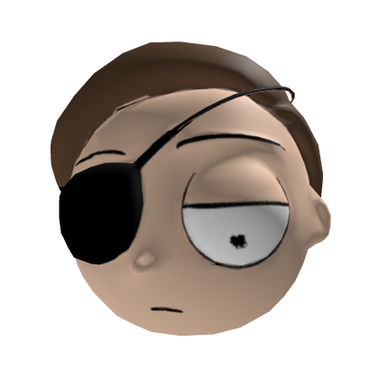 evil morty head