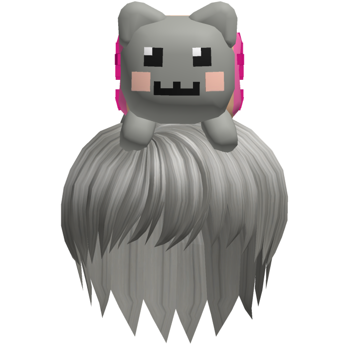 Cute Nyan Cat Plush Boy Hair