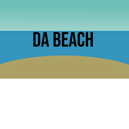 the beach..