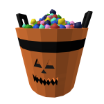 Halloween Bucket Of Candy