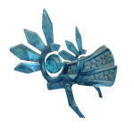 Bejewelled Azure Helm of Royalty