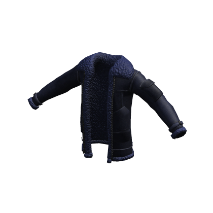 Stylish Faux Jacket | Dark Blue