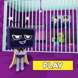 📺VEE'S PURPLE TIME PRISON RUN! (Obby)
