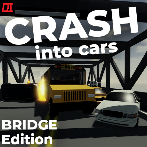 Crash into Cars on a Bridge official Roblox game thumbnail