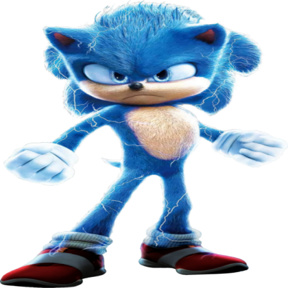 Charged Movie Teen Sonic Roblox decal