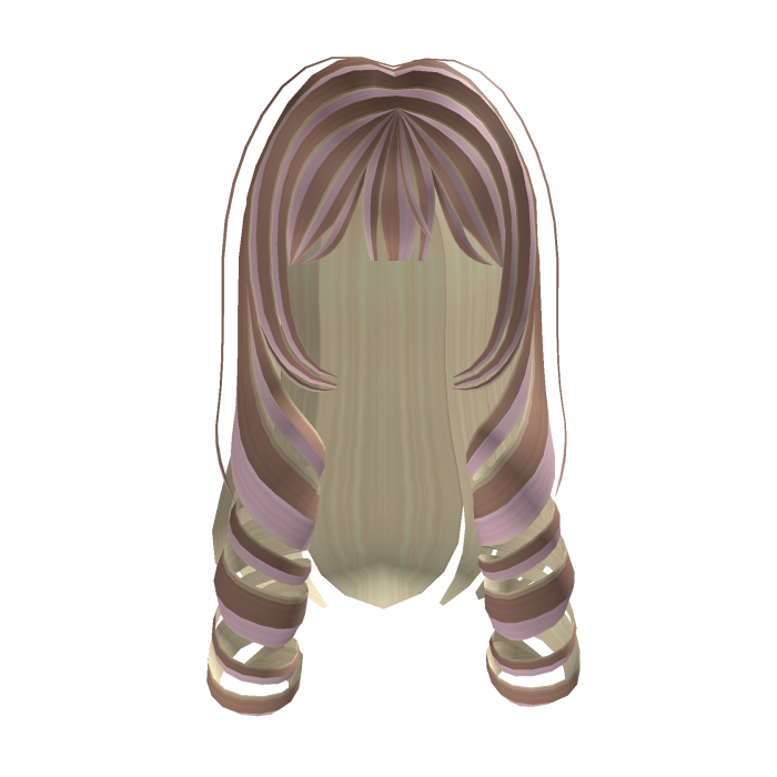 ♡ : long cute princess doll curls in Neapolitan  