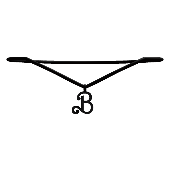 ꒰1.0꒱ BB initial necklace: B
