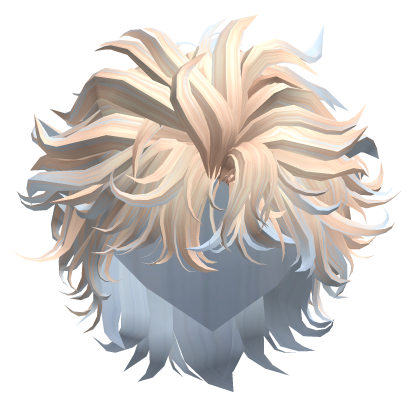 Stylish Slicked Back Mullet (Blonde&Blue) Roblox item