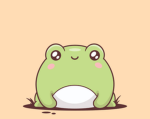 The cutest frogs