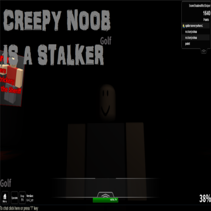 Creepy noob Roblox decal