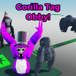(25 LEVELS!) 🦍Gorilla Tag Obby!🦍