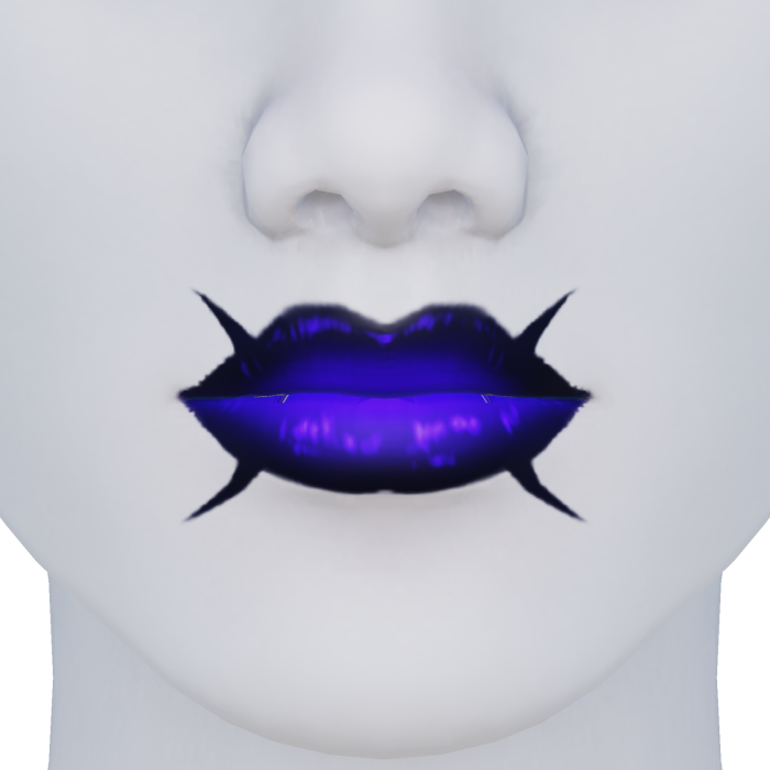 Clown Goth Purple Lipgloss