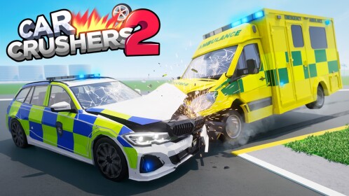 [8 NEW CARS🚨] Car Crushers 2 - Physics Simulation
