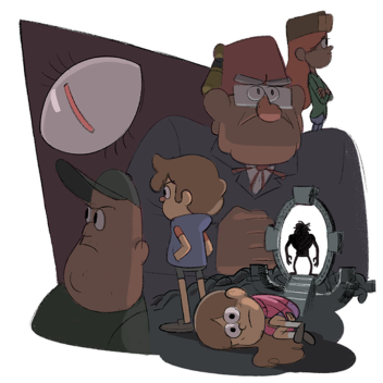 Into The Bunker (Gravity Falls Season 2)