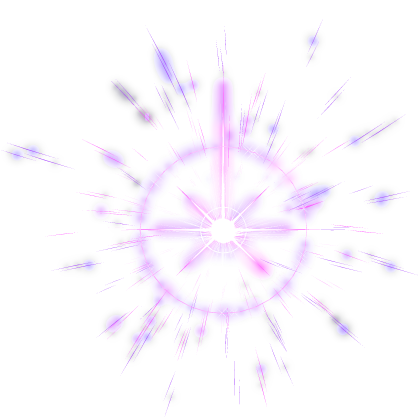 Glowing Hollow Purple Gojo