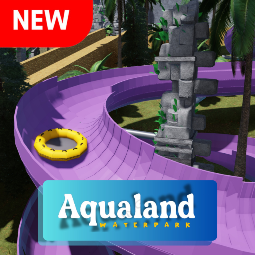 🌊😜 AQUALAND WATERPARK! official Roblox game thumbnail