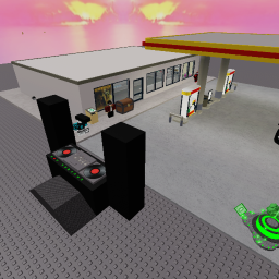 Find the official roblox skin and drive car