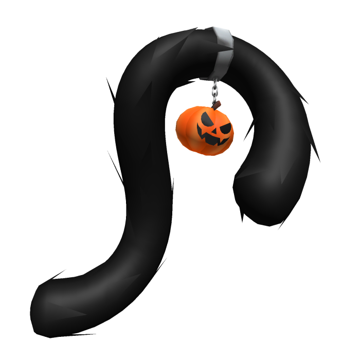 🐈 Halloween Cat Tail Black