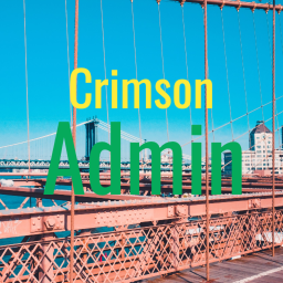 Crimson Admin!