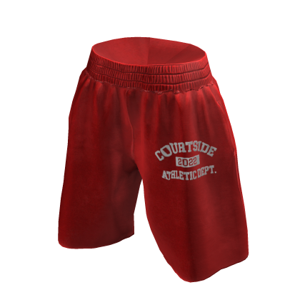 courtside - long shorts [red] thumbnail