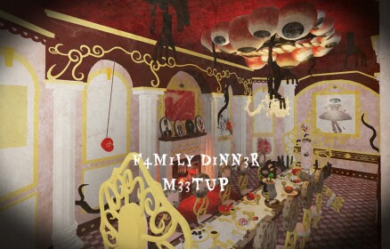 🥩FAMILY DINNER MEETUP 🥩 Weirdcore Hangout