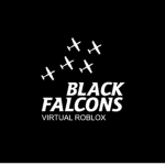 Virtual Roblox Black Falcons Group Thumbnail