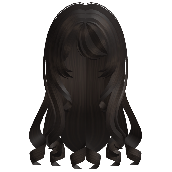 brown long girl hair