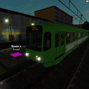 Simulação de bonde Weidenheim Testing