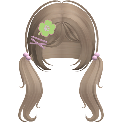 ♡ Push Becky pigtails in Ash Blonde Roblox item