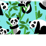 The little panda gamers