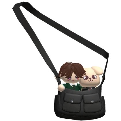Seungmin and Puppym plush in bag stray kids | Roblox Item - Rolimon's