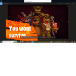 Five nights at freddys WOOOO