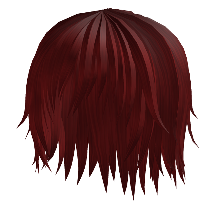 🦞Red Messy Emo Anime Vkei Punk Hair🦞